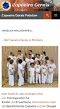 Mobile Screenshot of capoeira-potsdam.de