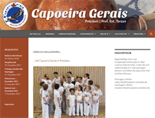 Tablet Screenshot of capoeira-potsdam.de